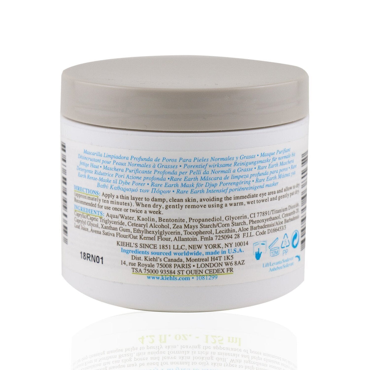 Kiehl's Rare Earth Deep Pore Cleansing Masque  125ml/4.2oz