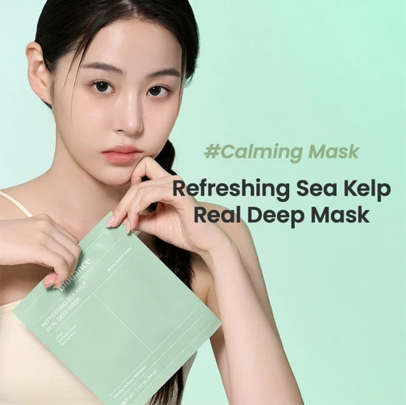 BIODANCE Refreshing Sea Kelp Real Deep Mask จำนวน 4 แผ่น – Claming Green