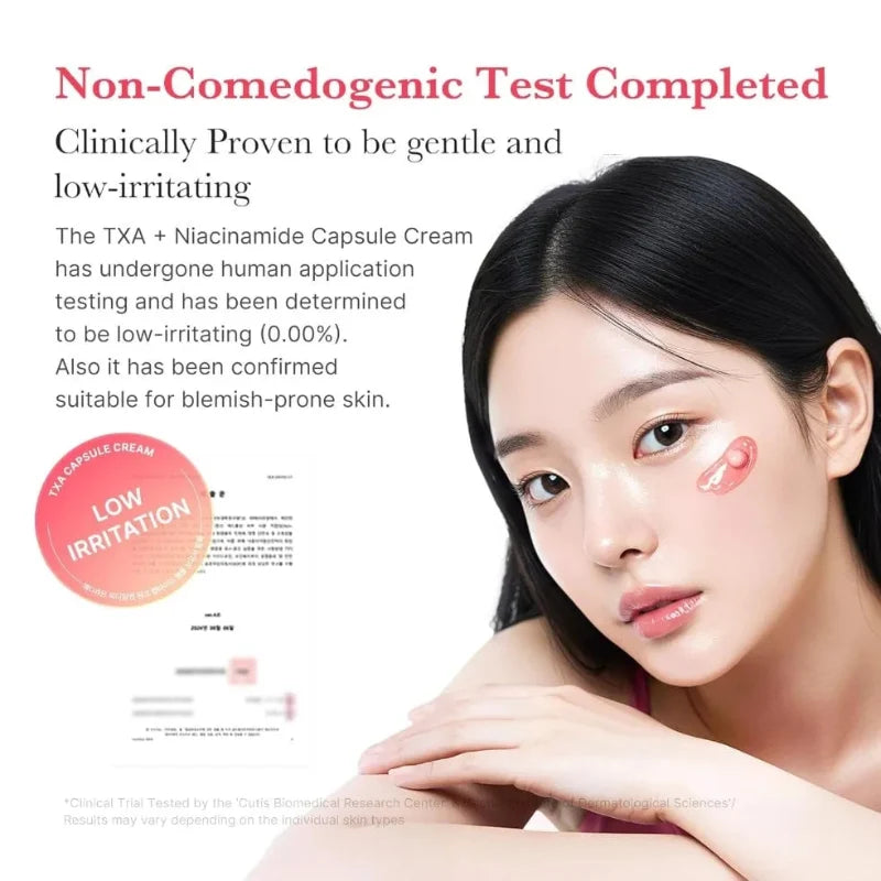 Medicube TXA Niacinamide Capsule Cream 55 กรัม – ครีมบำรุงผิวขาวกระจ่างใสจากเกาหลีเพื่อผิวเรียบเนียนและดูสม่ำเสมอ