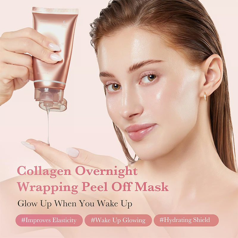 Medicube Collagen Night Wrapping Mask 75ml | Korean Peel Off Sleeping Mask